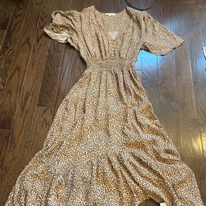 ✨2 for $30✨ Cheetah print summer dress